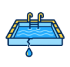 fugas de agua en piscinas